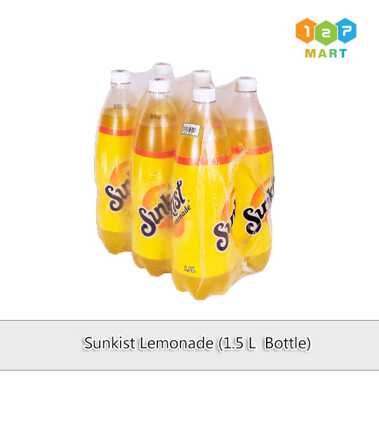 Sunkist Lemonade 
(1.5L x 6 Bottle)